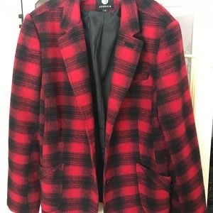 Plaid blazer